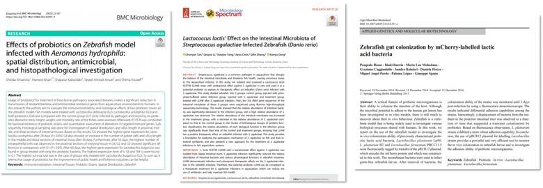斑馬魚益生菌文獻(xiàn)微生物學(xué)相關(guān)雜志認(rèn)可度