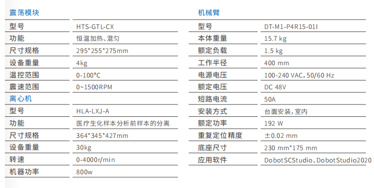 斑馬魚高通量工作站參數(shù)