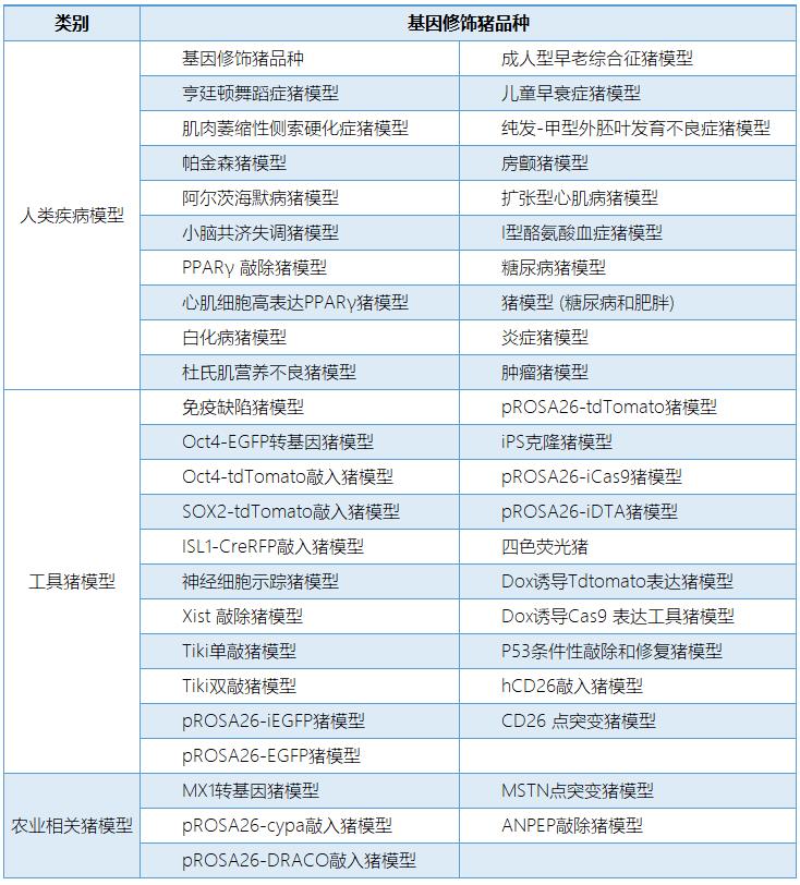 豬基因編輯